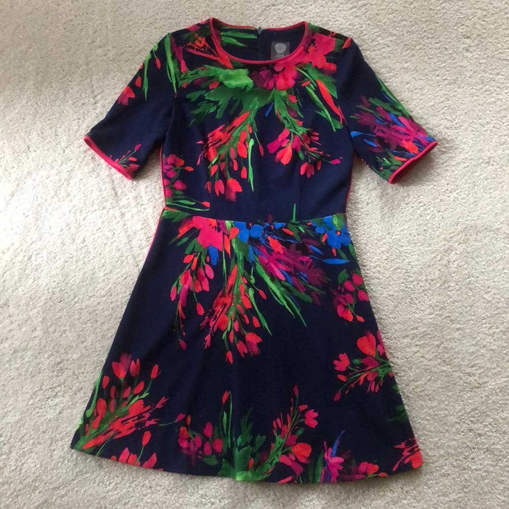 Vince Camino Floral Dress
